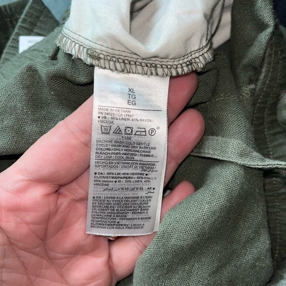 NWT Lot of 3 new pairs of Old Navy shorts, sz XL - linen and OG chino - Picture 14 of 16